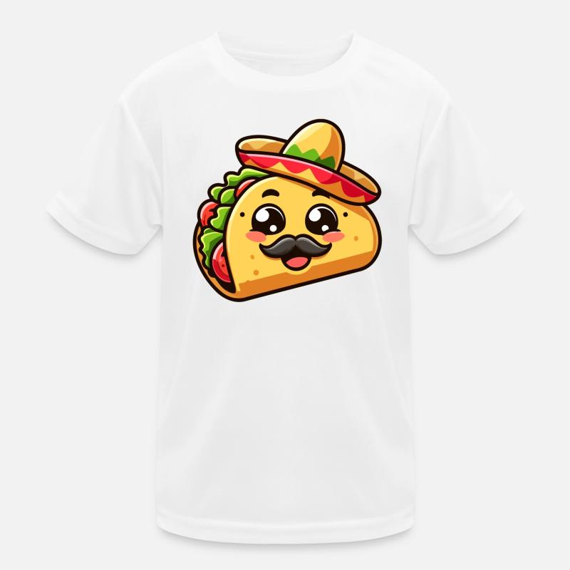 Fiesta Taco: The Savory Senor Kids Functional T-Shirt