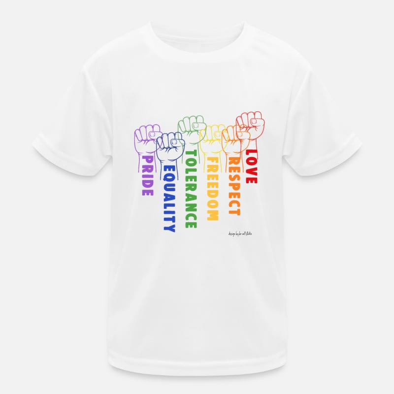 Solidarité et fierté T-shirt sport Enfant