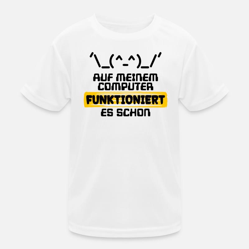Developer Statement Code Scripting Programmer Kids Functional T-Shirt