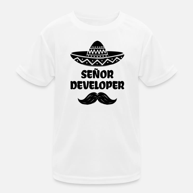 Developer Statement Skripting Dev Computerfreak Kinder Funktions-T-Shirt