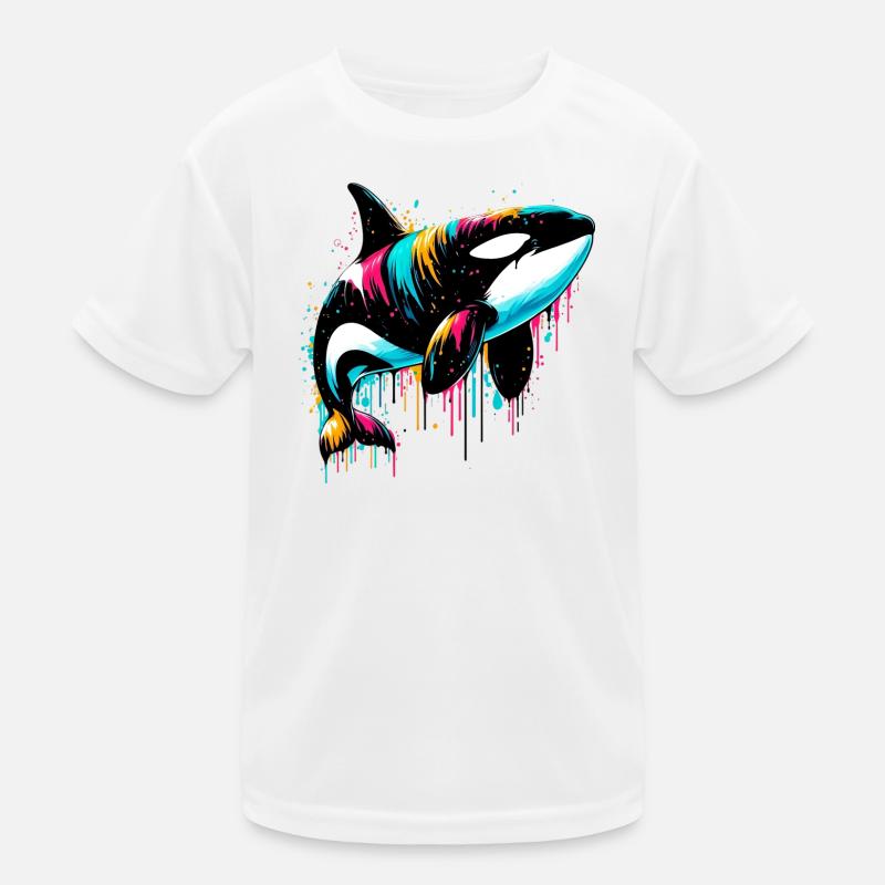 Killer whale Kids Functional T-Shirt