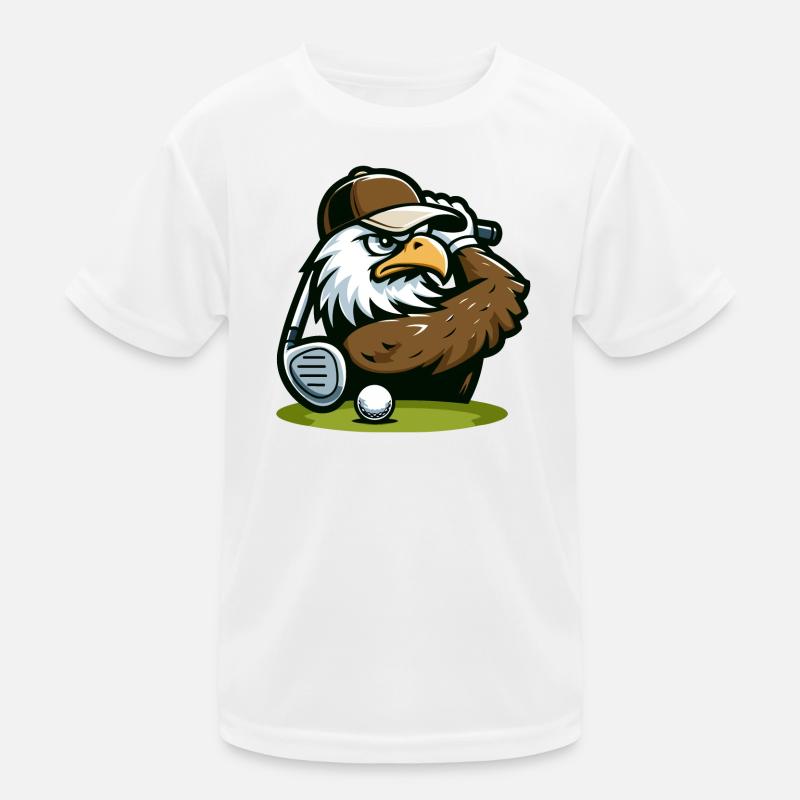 Eagle Ace: Der Golf-Pro Kinder Funktions-T-Shirt