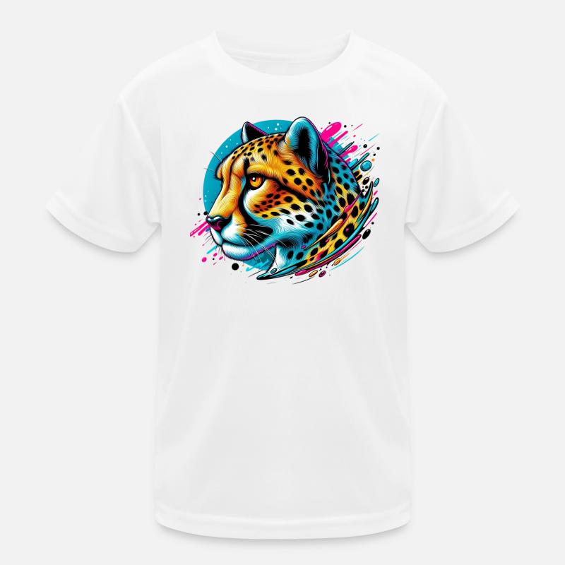 Cheetah Kids Functional T-Shirt