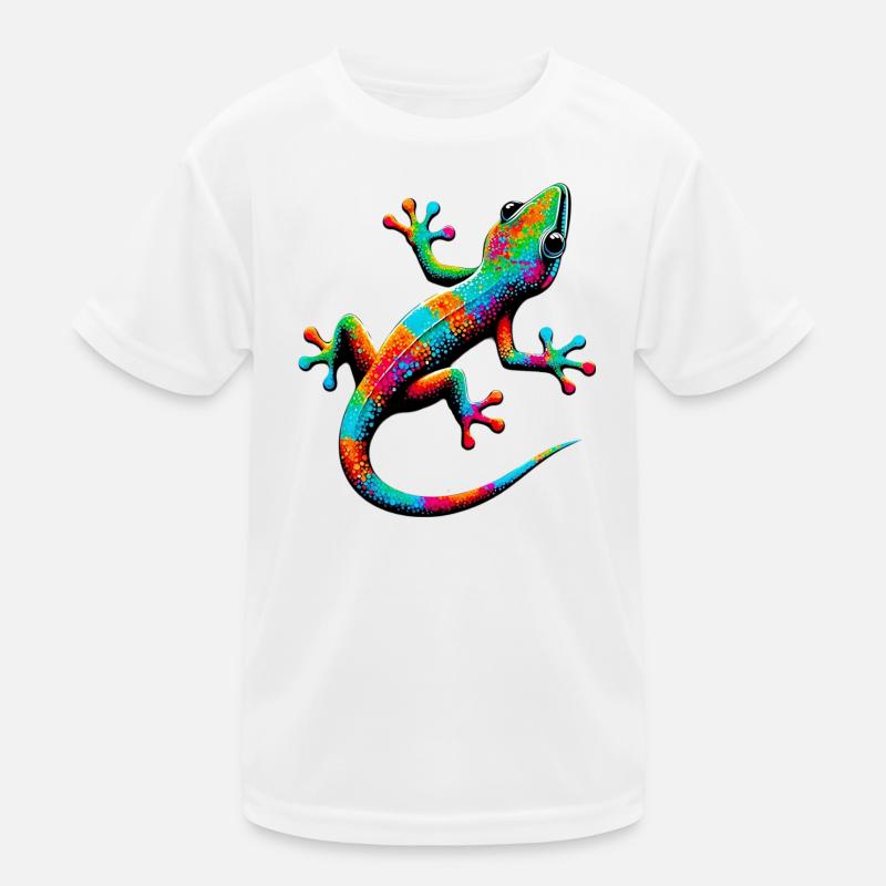 Gecko Kinder Funktions-T-Shirt