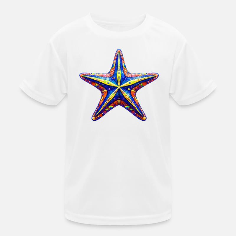 Seestern Kinder Funktions-T-Shirt
