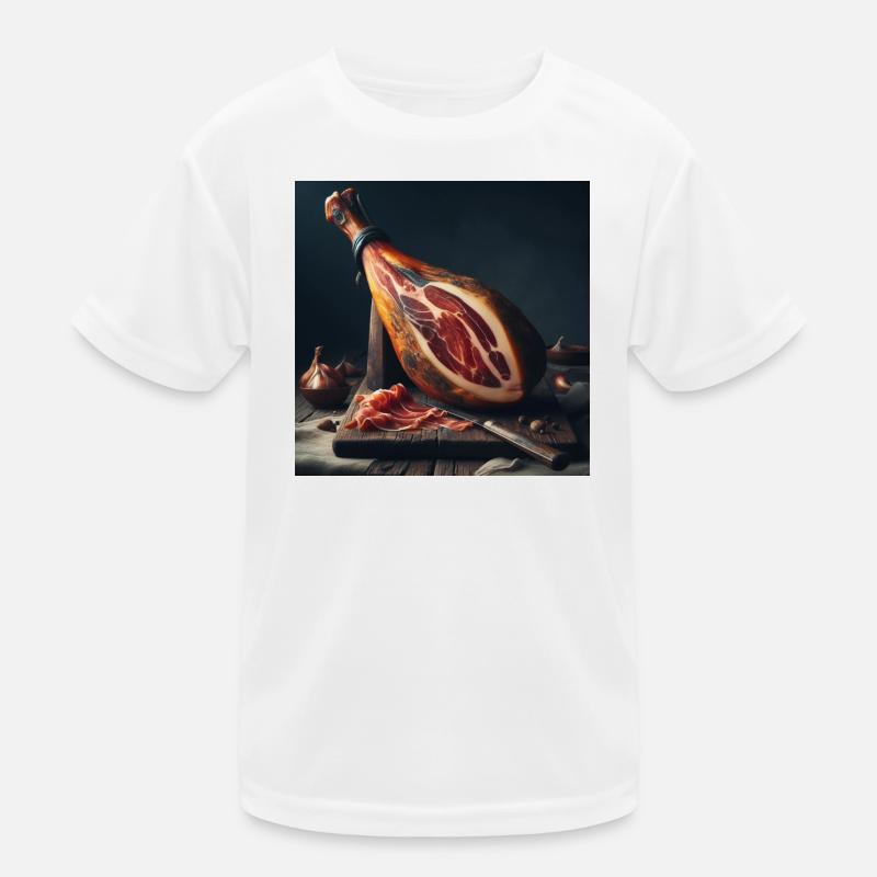 Serrano ham leg Kids Functional T-Shirt