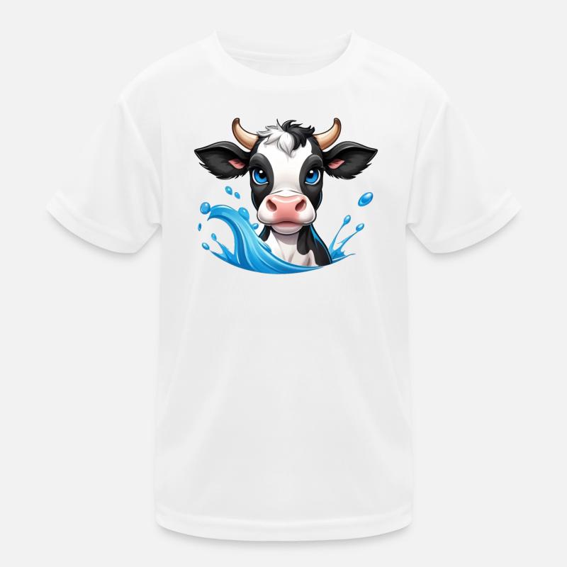 Dearest dairy cow Kids Functional T-Shirt