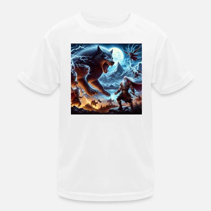 Fenrir Kids Functional T-Shirt
