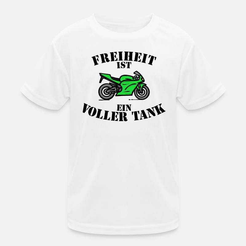 Déclaration de ravitaillement en carburant diesel Essence de station-service T-shirt sport Enfant