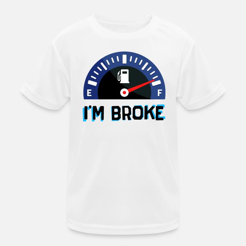 Déclaration de la pompe à essence de la station-service de ravitaillement T-shirt sport Enfant