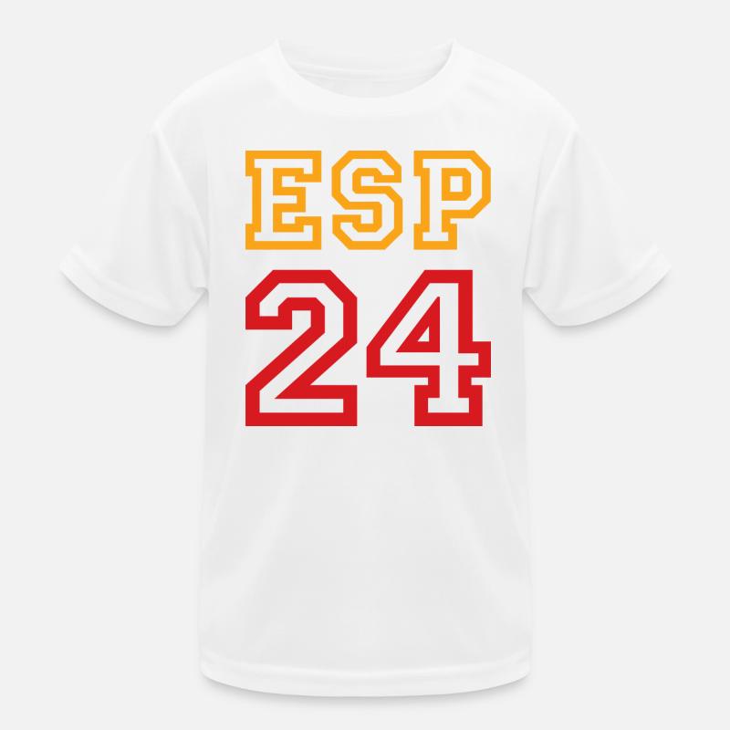 Spain Espana Spanien Kinder Funktions-T-Shirt