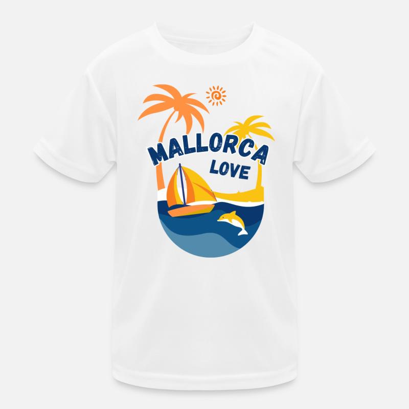 Mallorca Love Kids Functional T-Shirt