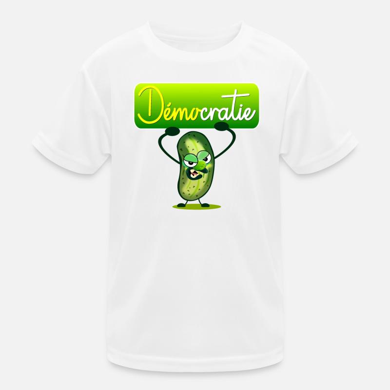 Démocratie Cornichons T-shirt sport Enfant