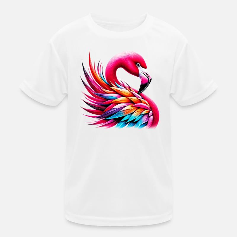 Flamingo Kinder Funktions-T-Shirt