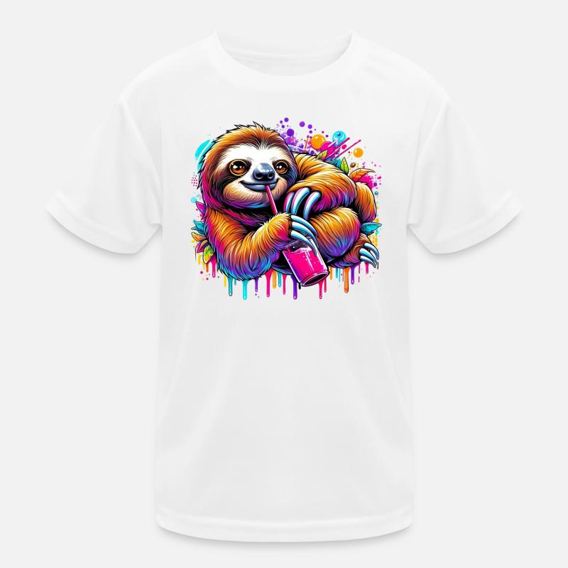 Sloth Kids Functional T-Shirt
