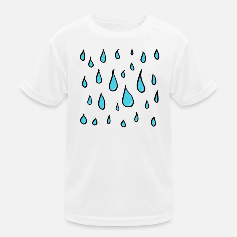 water drop Kids Functional T-Shirt