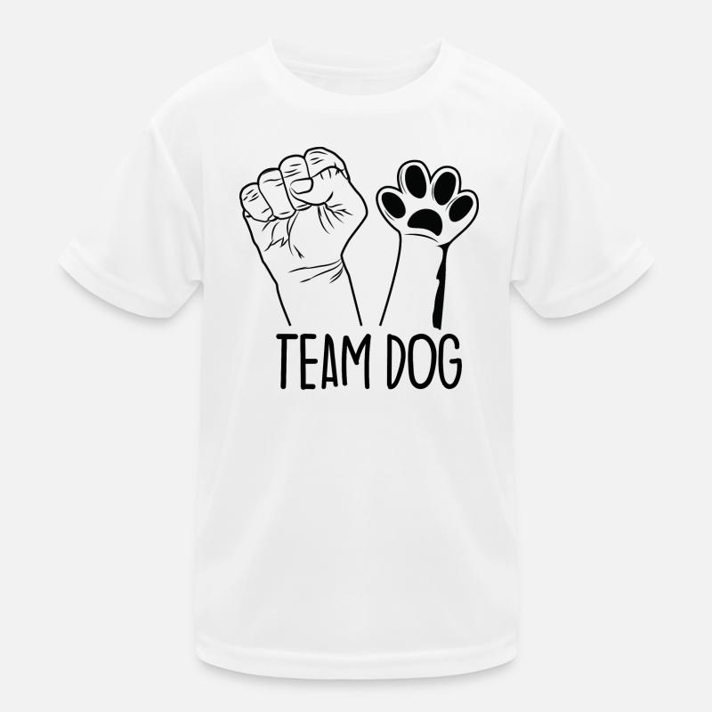 Team Dog Kinder Funktions-T-Shirt