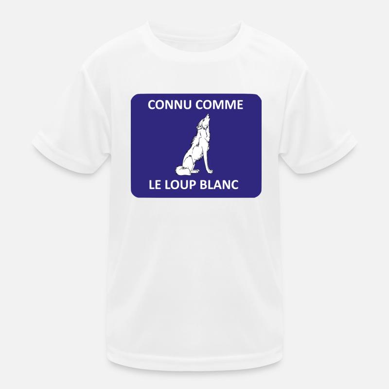 Connu comme le loup blanc T-shirt sport Enfant