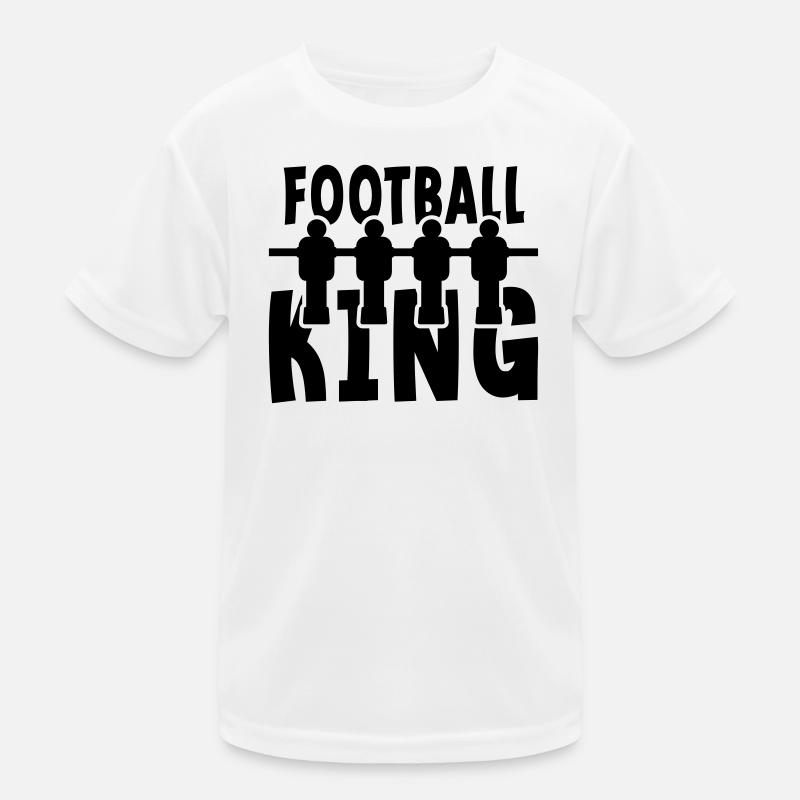 Foosball king. Table football game. Kids Functional T-Shirt