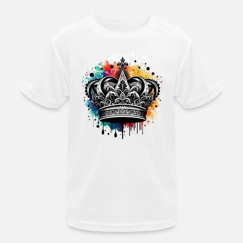 Krone Kinder Funktions-T-Shirt