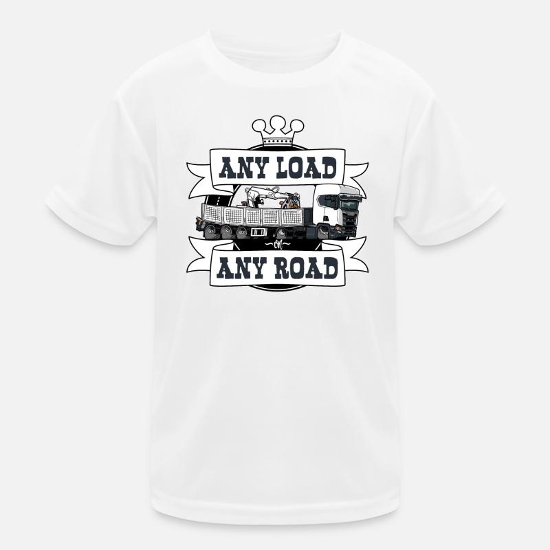 1263 2 ANY ROAD ANY LOAD Kids Functional T-Shirt