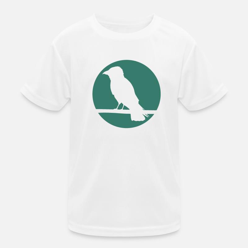 Corbeau sur une branche T-shirt sport Enfant