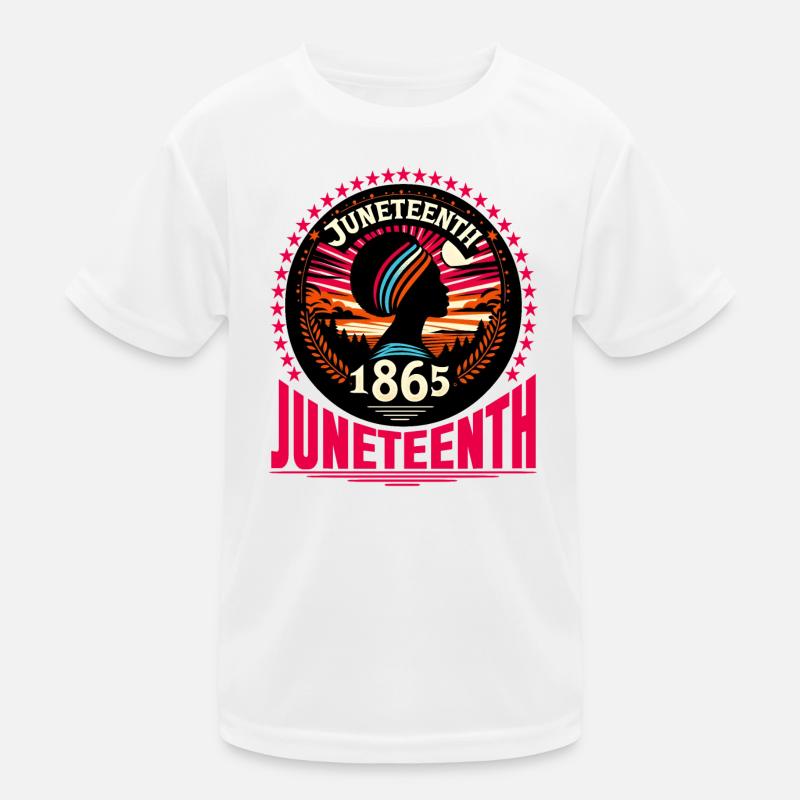Celebrating Juneteenth: Freedom, Heritage, Unity Kids Functional T-Shirt