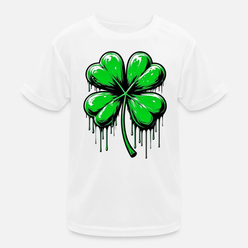 Four-leaf clover Kids Functional T-Shirt