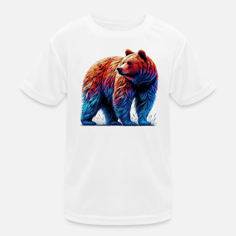 Bär Kinder Funktions-T-Shirt