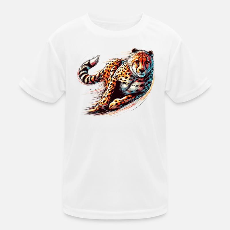 Cheetah Kids Functional T-Shirt