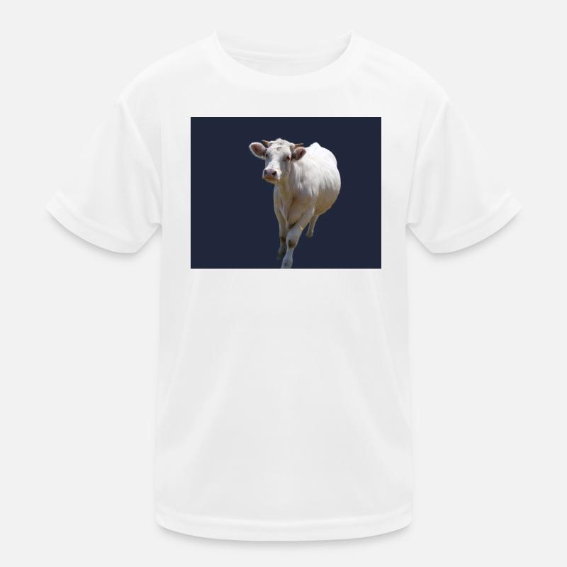 Dairy cow Kids Functional T-Shirt