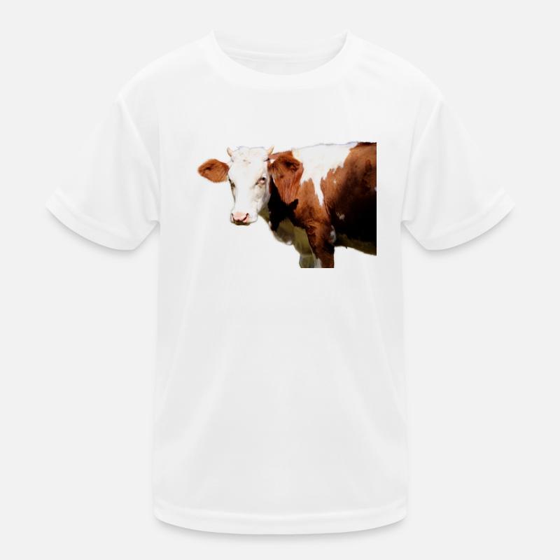 Kuh Kinder Funktions-T-Shirt