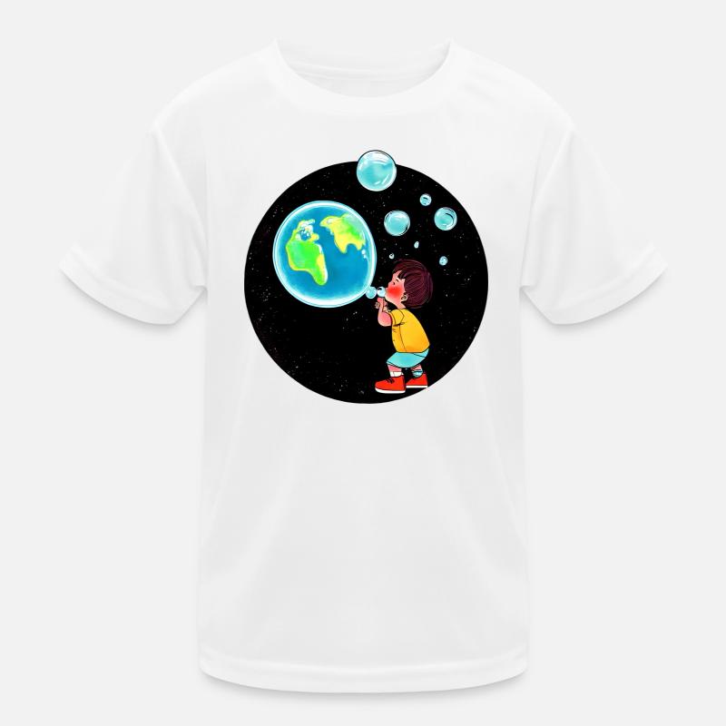 Planet Earth Kids Functional T-Shirt