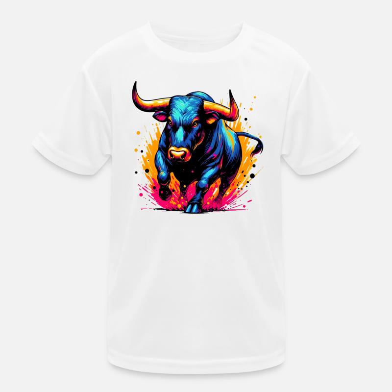 Bull Kids Functional T-Shirt