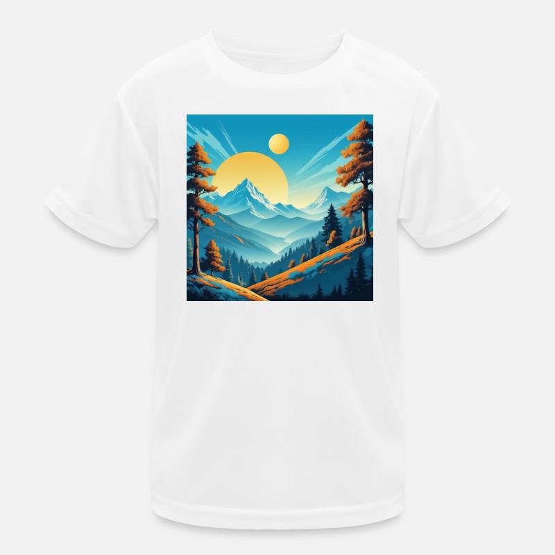 Deux soleils T-shirt sport Enfant