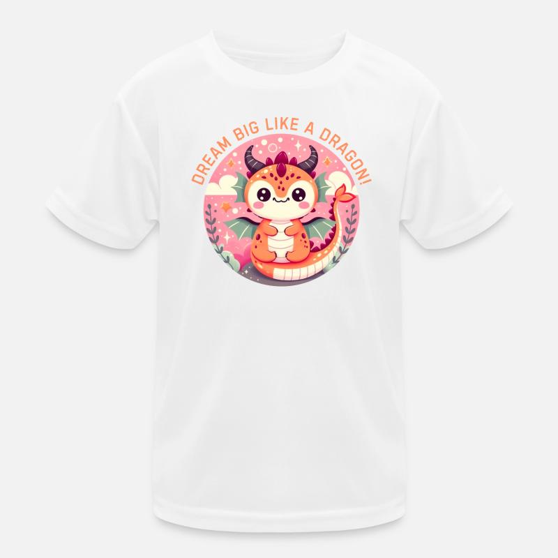 Rêvez grand comme un dragon ! T-shirt sport Enfant