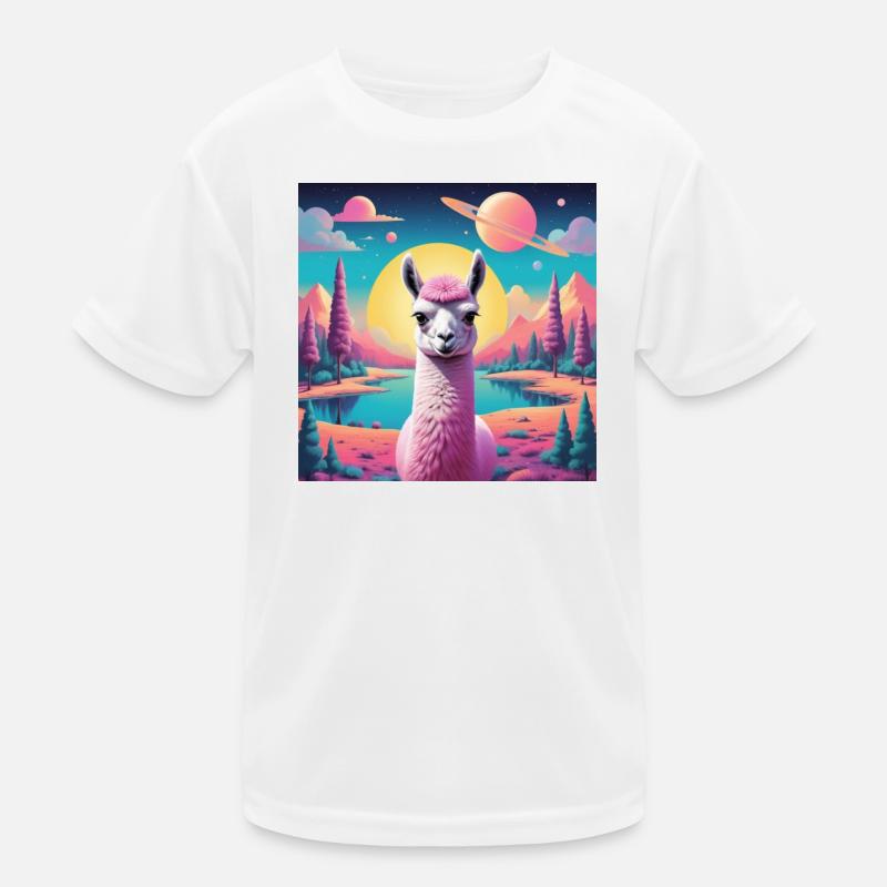 Lama de l’espace T-shirt sport Enfant