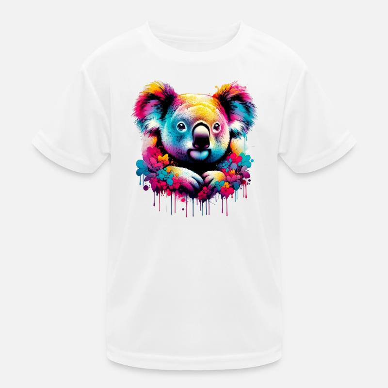 Koala Kinder Funktions-T-Shirt