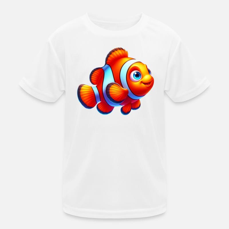 Clownfische Kinder Funktions-T-Shirt