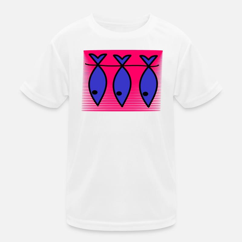 POISSON. SARDINE. POISSON D'AVRIL. MER. OCÉAN T-shirt sport Enfant