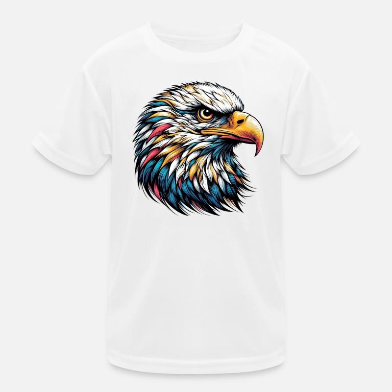 Adler Kinder Funktions-T-Shirt