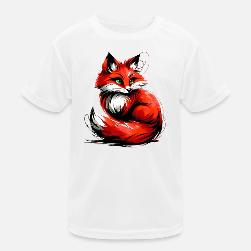 Fuchs Kinder Funktions-T-Shirt