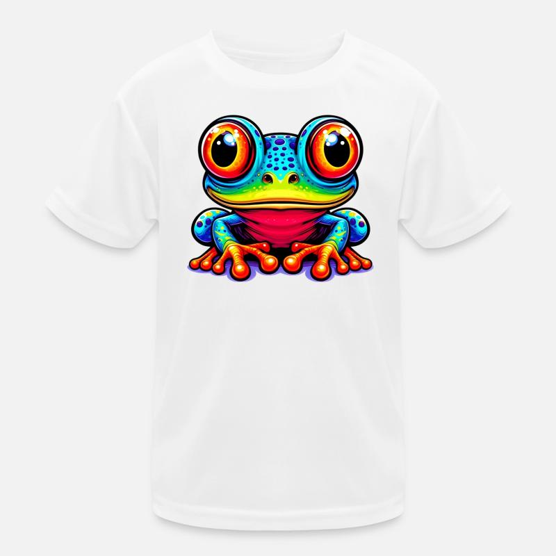 Frosch Kinder Funktions-T-Shirt