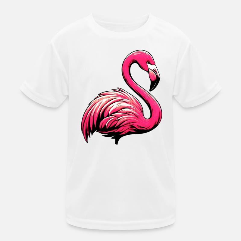 Flamingo Kinder Funktions-T-Shirt