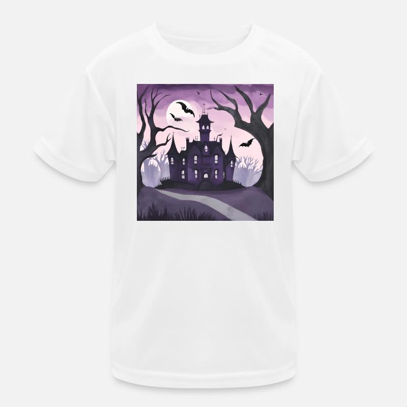 Gotisches Herrenhaus. Kinder Funktions-T-Shirt