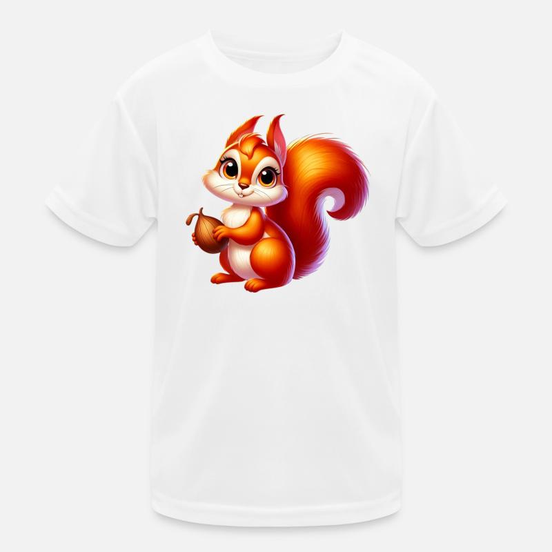 Squirrel Kids Functional T-Shirt