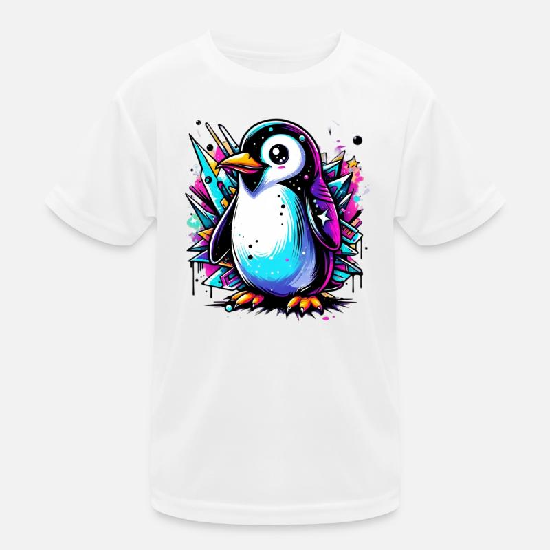 Penguin Kids Functional T-Shirt