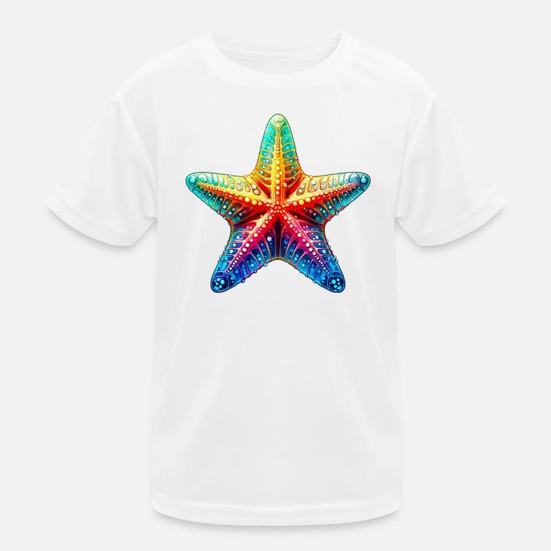 Seestern Kinder Funktions-T-Shirt