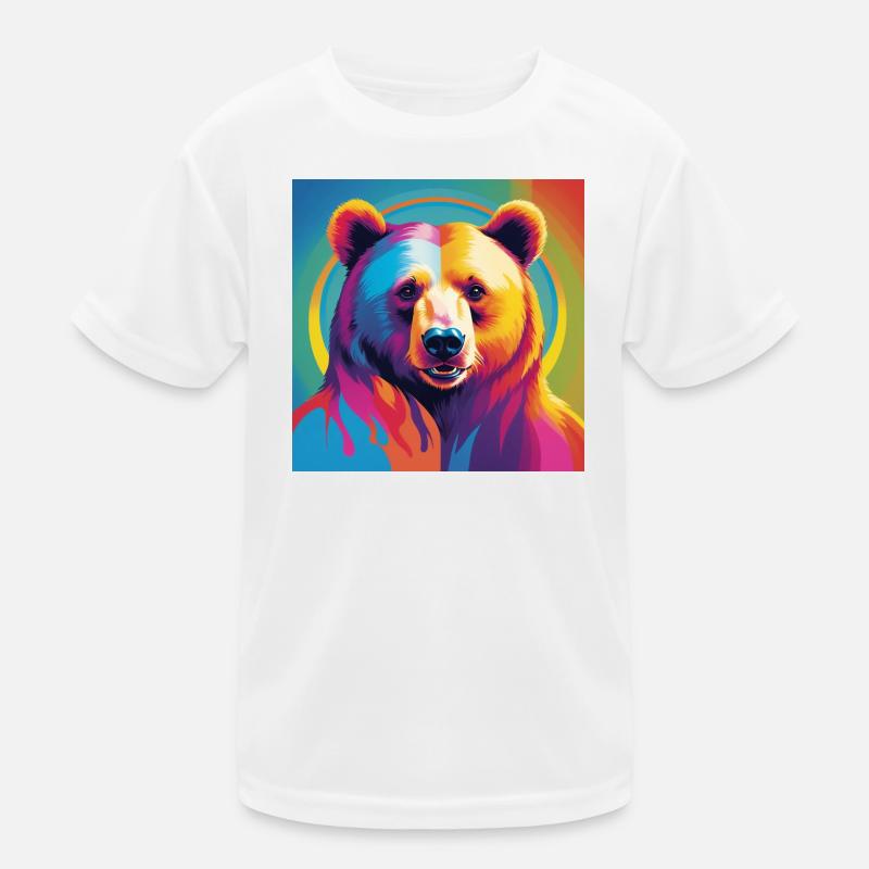 Pride Bear Kinder Funktions-T-Shirt