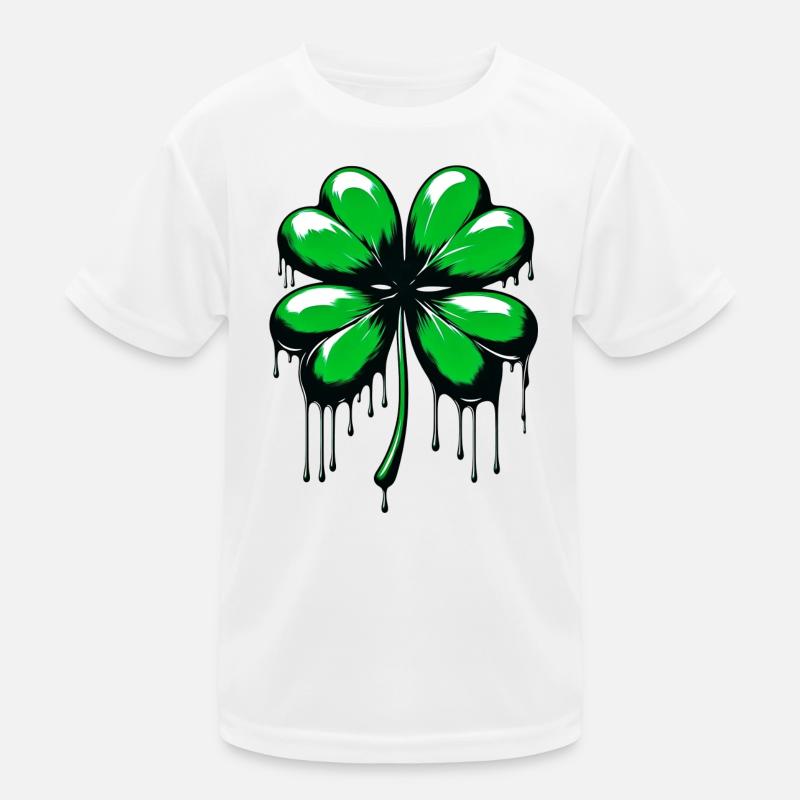 Four-leaf clover Kids Functional T-Shirt